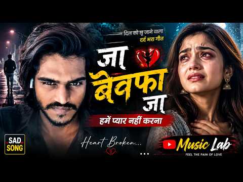Ja Bewafa Ja Hume Pyar Nahi Karna 💔 | Heart Breaking Sad Song 2026 | New Hindi Bewafa Song