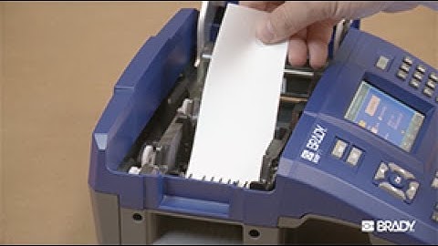 Brady BMP71 Label Printer | How to Clean Your Printer
