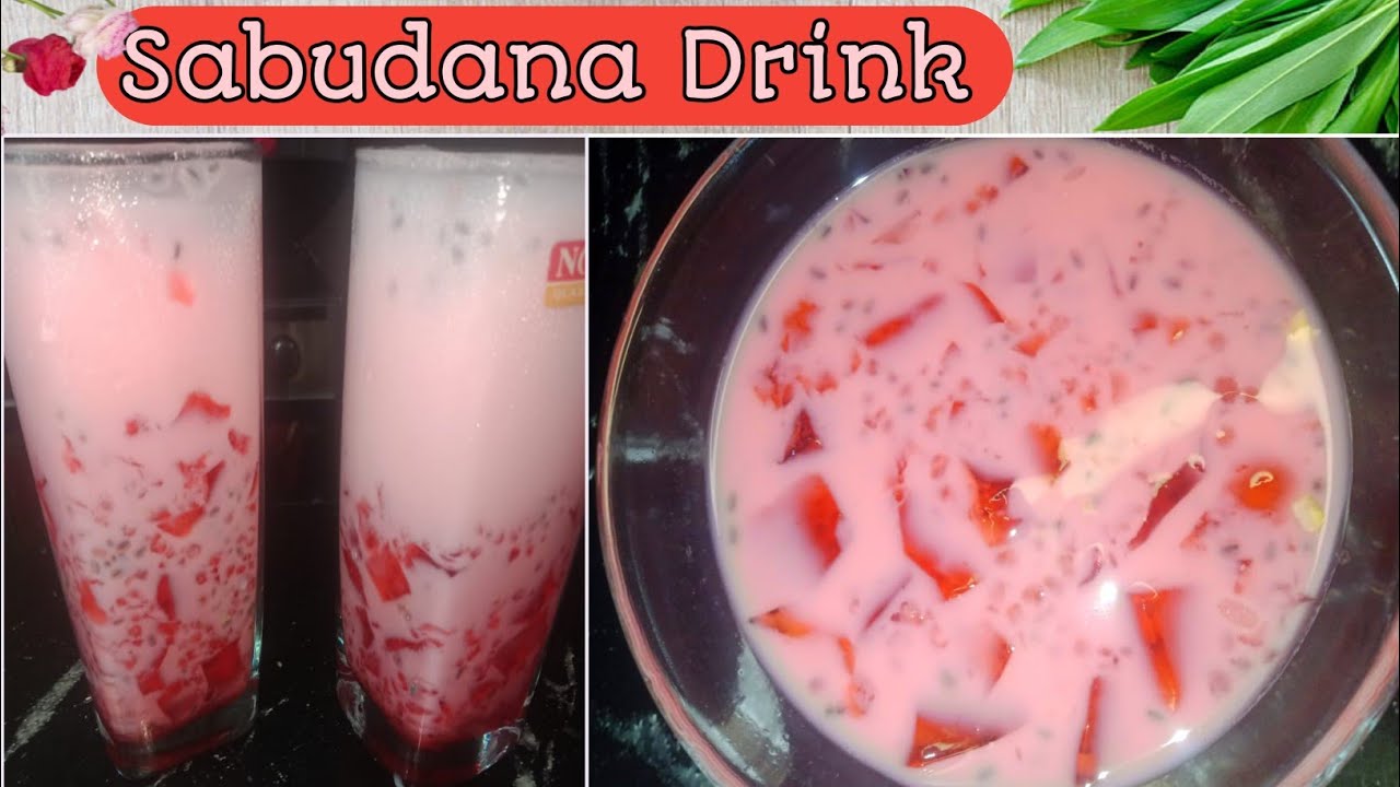 Sabudana Drink|| Tapioca Drink|| Refreshing And Healthy|| @fscooking ...