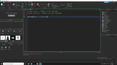 Roblox Lua Scripting - 1 - Variables