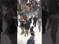 Epic Snowball Fight On Virginia Tech's Campus During Winter Storm