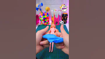 اسهل فستان تعملوه عروسه اختراع Shorts Diy Recycling Craft Art Ideas Fyp 