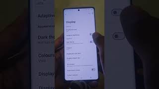 Moto Edge 50 Fusion Auto Brightness On | Moto Phone's Adaptive Brightness Setting Enable #shorts.