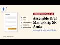 Fasa 8 (2/2): Assemble Draf Manuskrip SR untuk Publication | Jadual, Rajah, Rujukan &amp; dll.