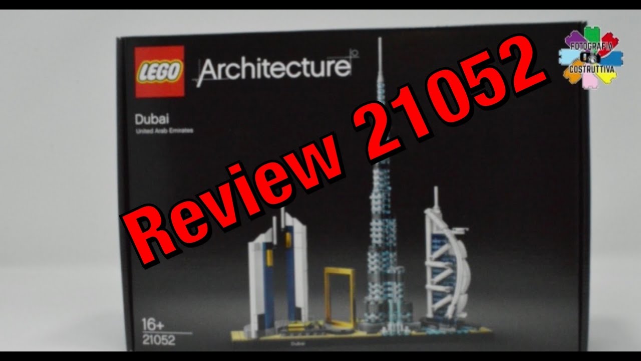 Set LEGO® Architecture N. 21052 “Dubai Skyline” Review