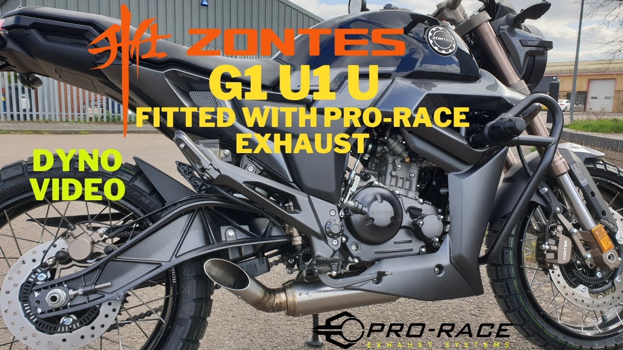 Project Zontes Zt 125 G1 U1 U Fitted With Uk Pro Race Exhaust Before After The Numbers Sound Youtube