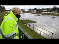 Boris Johnson visits flooded areas in Greater Manchester | Storm Christoph