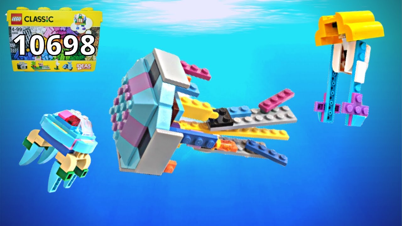 LEGO 10698: Jellyfish [Tutorial - difficult] Requested by viewers