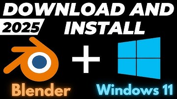How to Download and Install Blender for Windows 11 PC & Laptop 2025