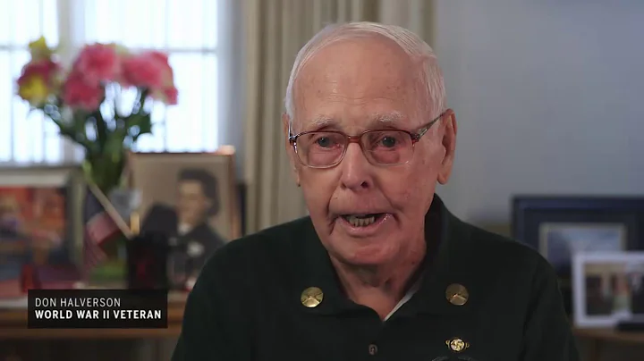 World War II veteran Don Halverson shares his story