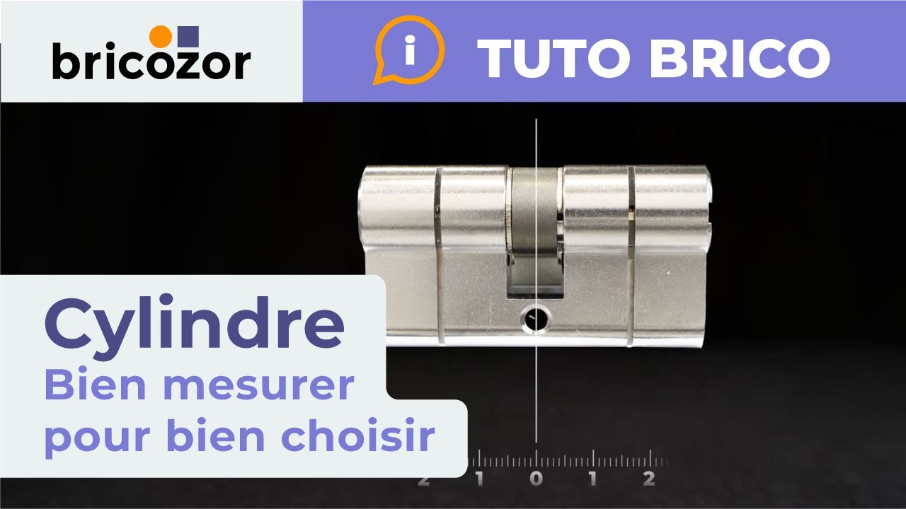 Comment mesurer un cylindre de serrure ? Faire le choix du bon barillet