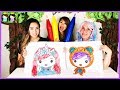 GIANT 3 Marker Challenge with Princess Squad vs Sparkles the Unicorn