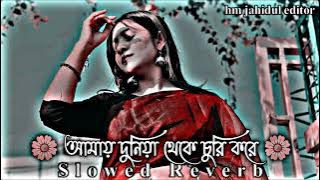 আমায় দুনিয়া থেকে _ Amay Duniya Theke _ Slowed Reverb _ Bangla Notun Gan Lofi Song _ Viral Lofi Song