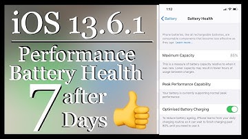 iOS 13.6.1 Battery life, Performance After 7 days| Going great in Hindi by Mandeep Kumar