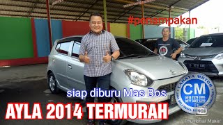 Mobil bekas Harga Murah || Ayla 2014 M matic