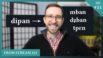 Making beautiful cognate sets | Conlang with Me S02E11