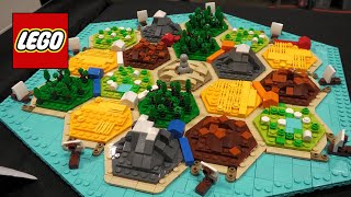 LEGO Settlers of Catan and Battleship Board Games