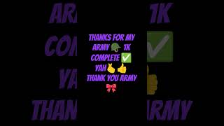 1k complete profile yah 🫰🫰💞 #army