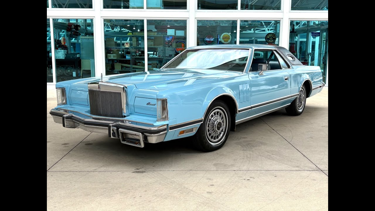 1978 Lincoln Mark V Cartier Edition - YouTube