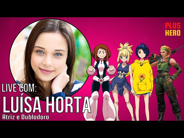 Live com a Dubladora Luísa Horta  Voz da Skye (Valorant) e Ochako Uraraka  (Boku no Hero) 