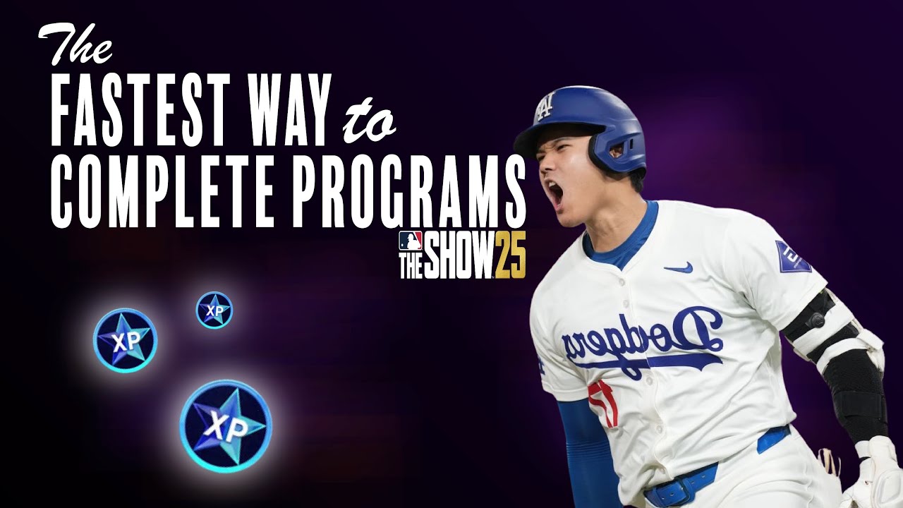 Fastest Way to Complete Programs in MLB The Show 25