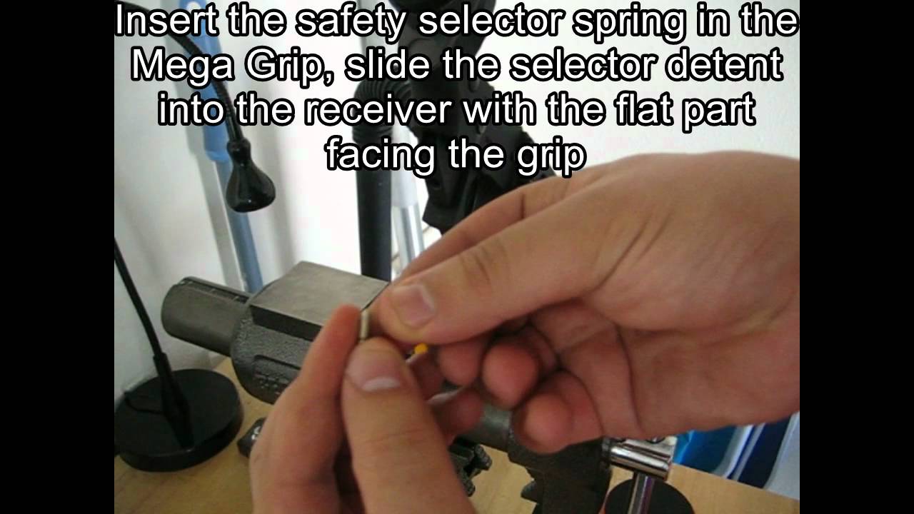 Mega Arms Billet GTR-3H Lower receiver and Billet Standard Upper Receiver and Mega Grip