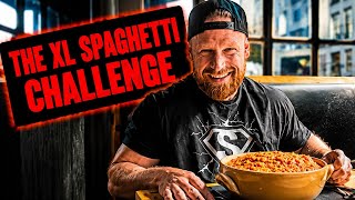 THE XL SPAGHETTI BOWL CHALLENGE AT MISTER SPAGHETTI IN BELGIUM! 2,3 KG SPAGHETTI!