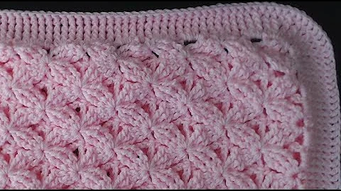 Crochet blanket, butterfly stitch pattern, How to ...