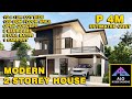 HOUSE DESIGN 01 | 8x9m Small House on 120sqm Lot with 3 Bedrooms