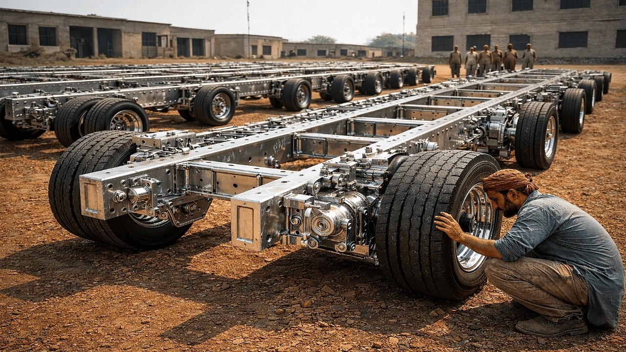 Pakistani Mechanic Fits 22-Wheeler Hino Transmission Transplant With Amazing Skills