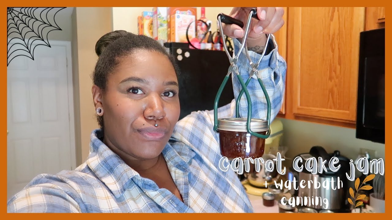 FALL IS HERE ! CARROT CAKE JAM + WATERBATH CANNING TUTORIAL YouTube