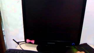 Monitor lcd samsung 17 pulgadas detalle de lamparas