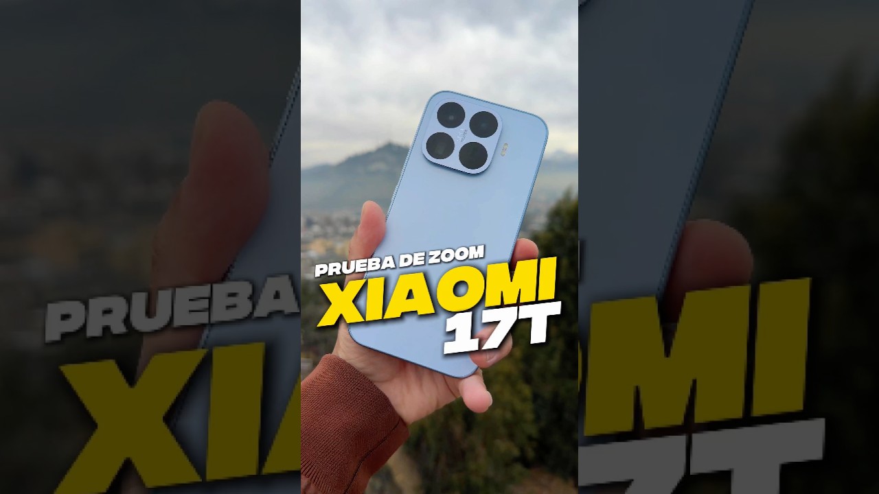 Prueba de zoom del #Xiaomi17T que alcanza 120X 📷🚀 #Xiaomi #zoomtest #tecnologia #shorts