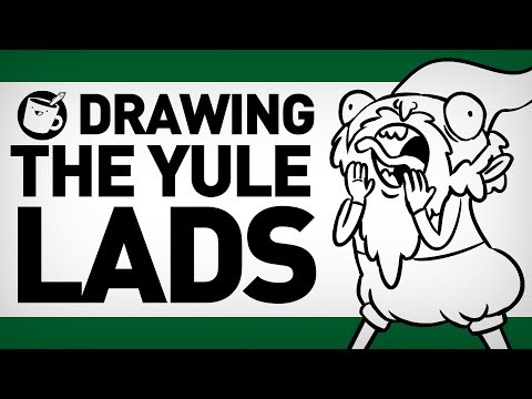drawing-the-yule-lads