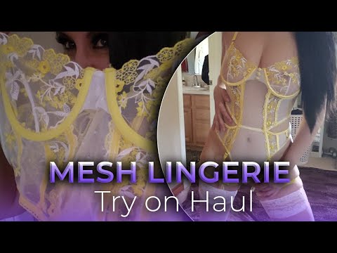 Yandy Transparent Lingerie Try on | Suzy w