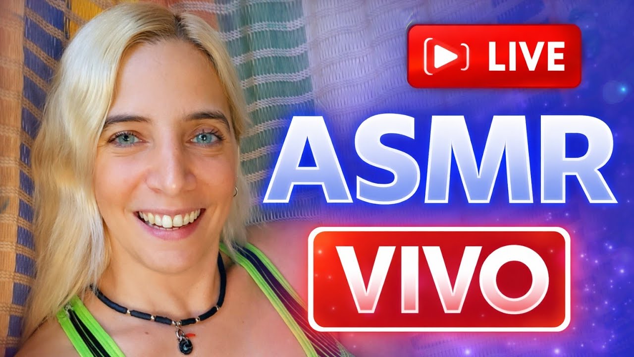 ASMR EN VIVO!! 🌛 22/02/2026 Para RELAJARSE y COMPARTIR 💕