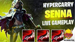 NEW PATCH 7.2 SENNA HYPERCARRY! - Wild Rift HellsDevil Plus Gameplay