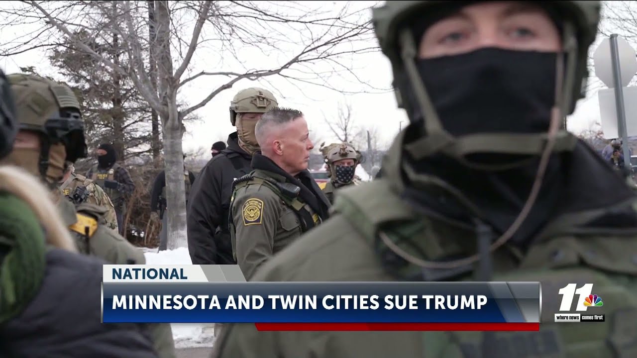 Minnesota leaders sue Trump Administration to end deployment of ...