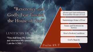 Reverence and Godly Fear in the House of God