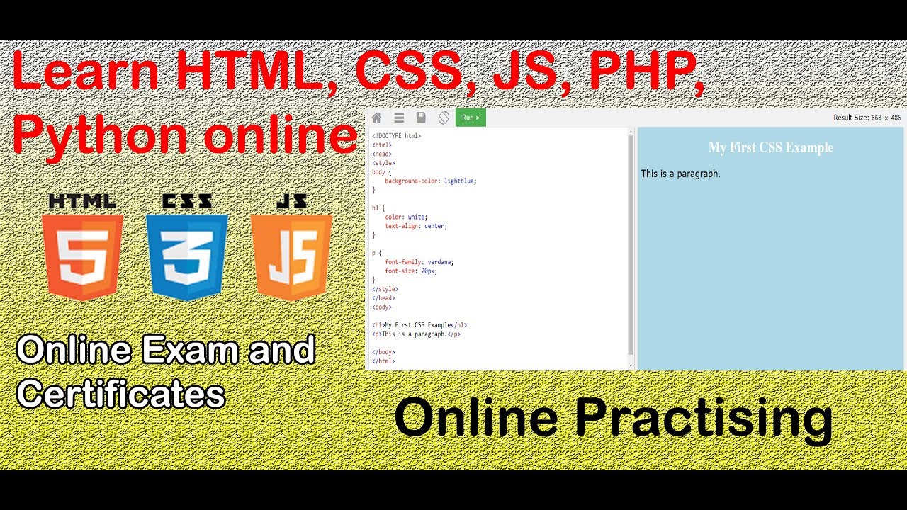 Best Online School to learn HTML, CSS, PHP, JS and full web designing ...