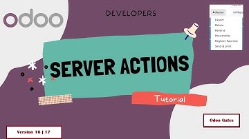 How To Create Window Action In Odoo || Actions In Odoo