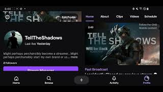 Quick Content Update |Started twitch streaming
