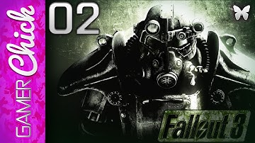 ❋ Fallout 3 - Gameplay/Lets Play - [Part 2 Welcome To Megaton] (Xbox360) w/ GamerChick