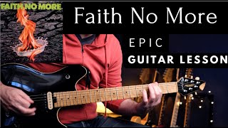 Faith No More - Epic (guitar cover/lesson)