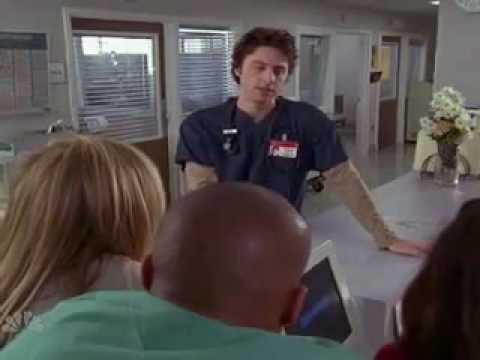 Scrubs - JD's "friendly-fire"