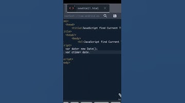 #javascript Example -13 How to Get Current Time in JavaScript