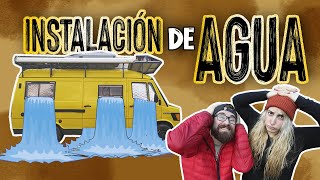 Instalación de AGUA en tu furgoneta | CAMPERIZACIÓN #16 I Furgoneta MB 210D