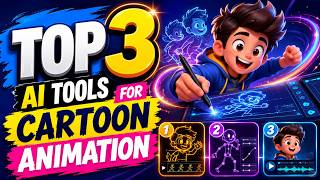 Top 3 AI Tools for Cartoon Animation