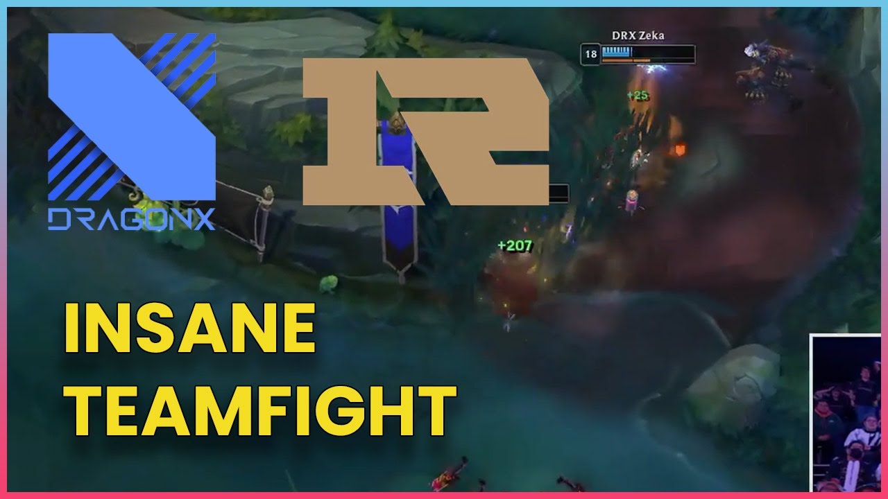 DRX Zeka insane 1v2 outplay against RNG