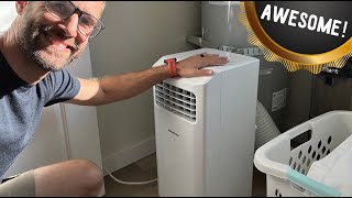 ★★★★★ Review and walkthrough of this Hisense Portable Air Conditioner Cooling Dehumidifier Fan